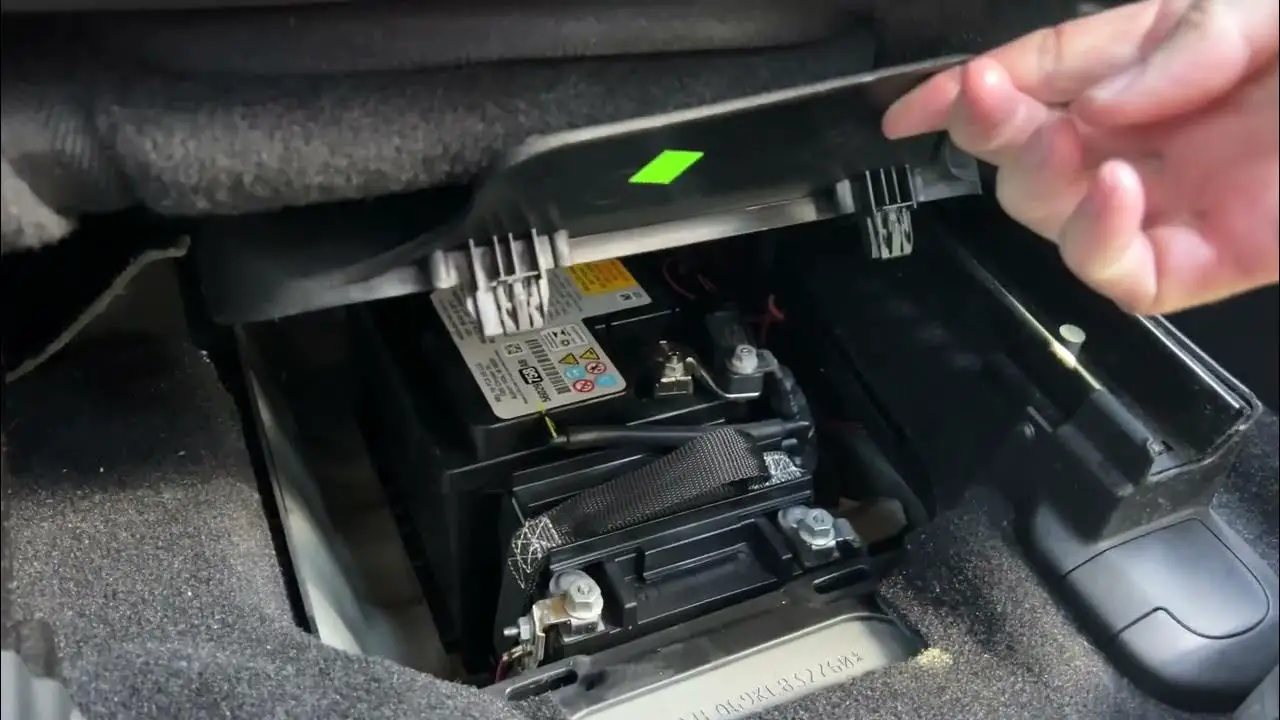 Where is the Battery in a Jeep Grand Cherokee?